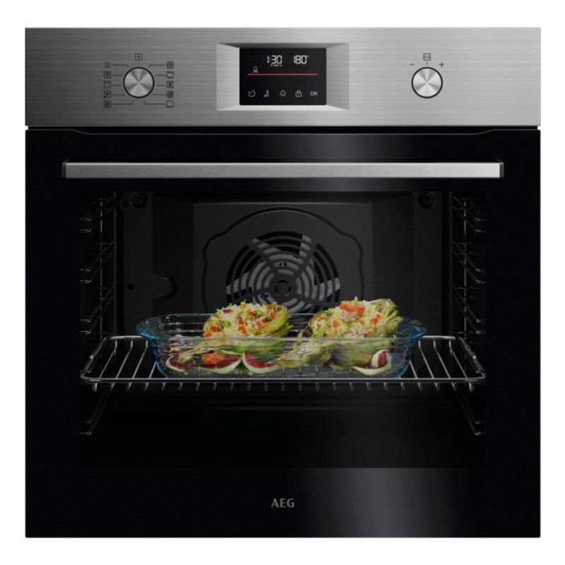 AEG Series 5000 OU5PB40ZSM Black, Stainless steel
