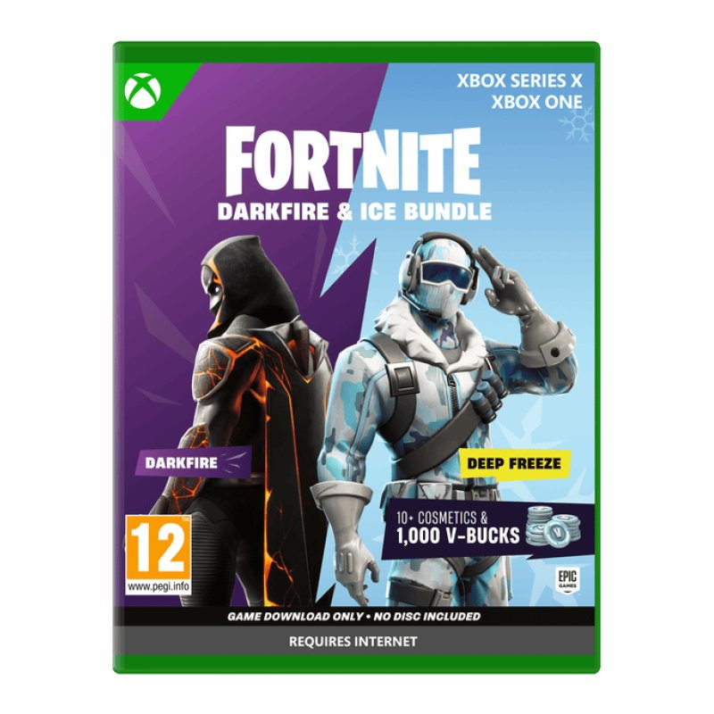 Fortnite: Darkfire & Ice Bundle (Code in a Box) /Xbox X