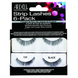 ARDELL Natural 109 Black False Eyelashes 6 Pack 25g