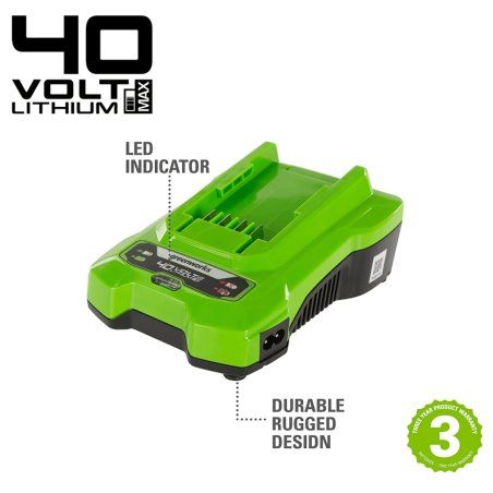 Greenworks 2932507 batterie et chargeur d’outil électroportatif Chargeur de batterie