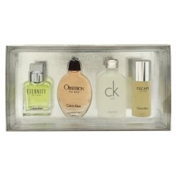 Calvin Klein Miniature Gift Set Featuring 15ml Eternity Eau De Toilette 15ml Obsession Eau De Toilette 15ml Ck One Eau