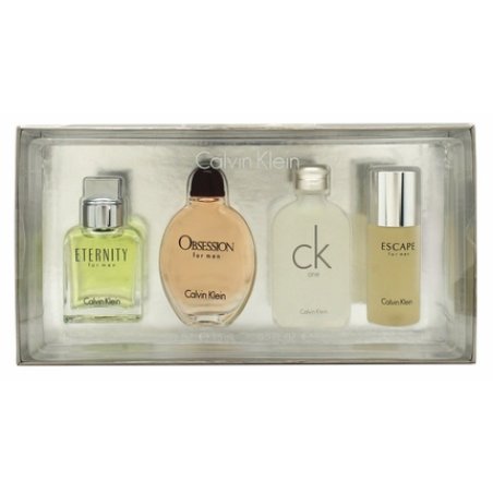 Calvin Klein Miniature Gift Set Featuring 15ml Eternity Eau De Toilette 15ml Obsession Eau De Toilette 15ml Ck One Eau