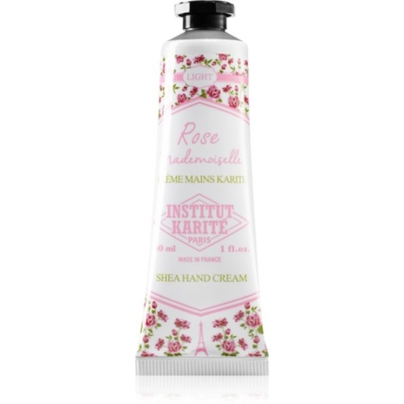 Institut Karite Paris Rose Mademoiselle Shea Hand Cream - Tube Box