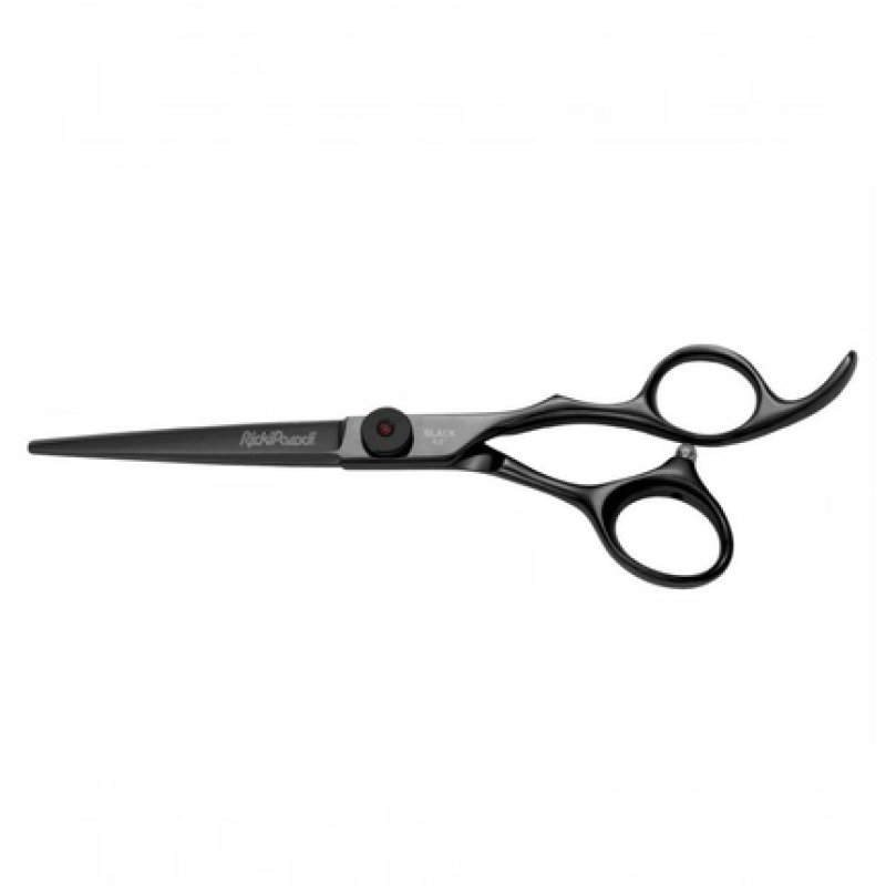 Rickiparodi Professional Scissors Black Titanium Cut For Men