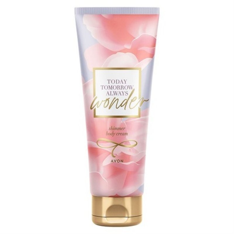 Avon Glittering Body Cream Today Tomorrow Always Wonder - 125 Ml