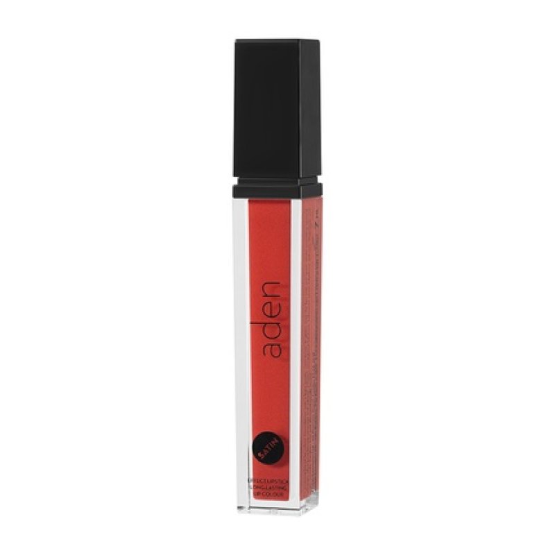 Aden Satin Effect Lipstick 06 Vivid Orange