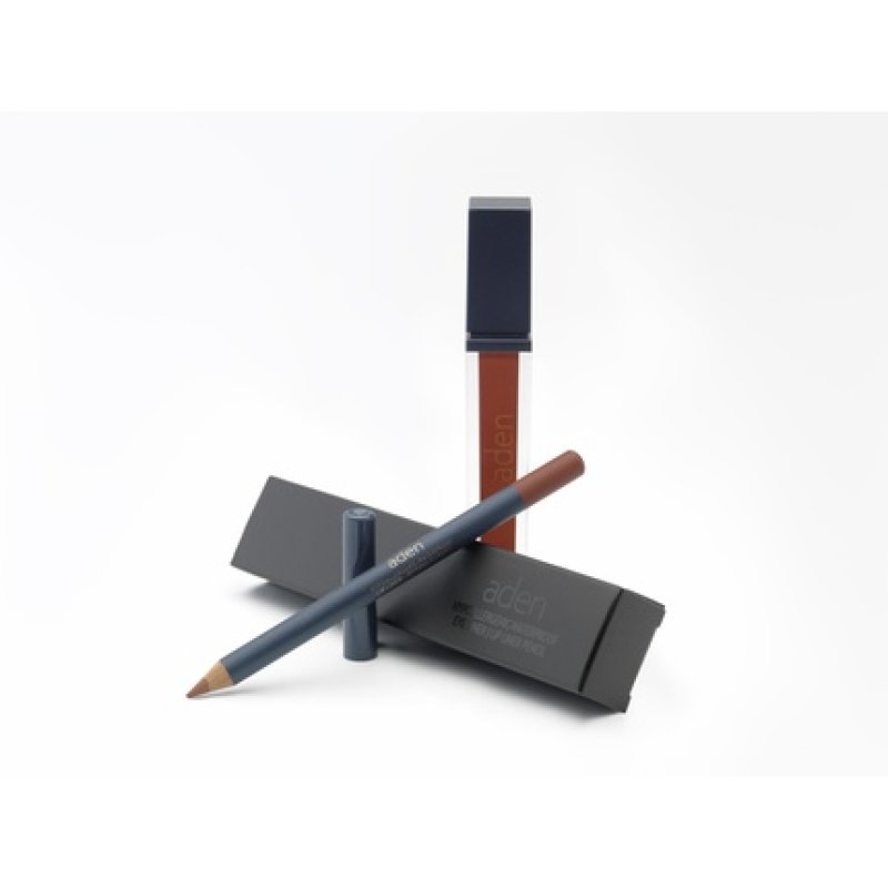 Aden Liquid Lipstick Lipliner Pencil Set 18