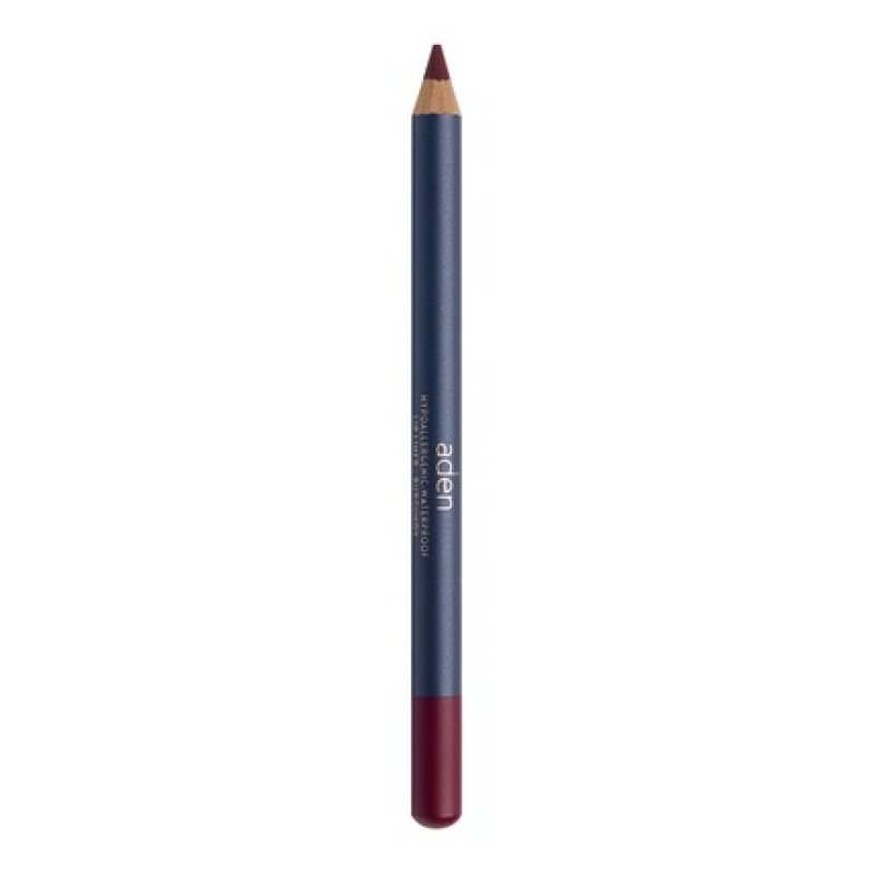 Aden Lipliner Pencil 56 Burgundy Perfect For Defining Lips