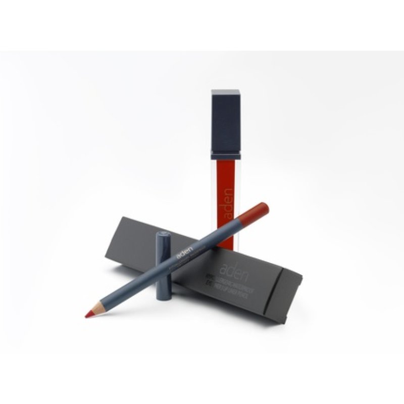 Aden Liquid Lipstick Lipliner Pencil Set 21