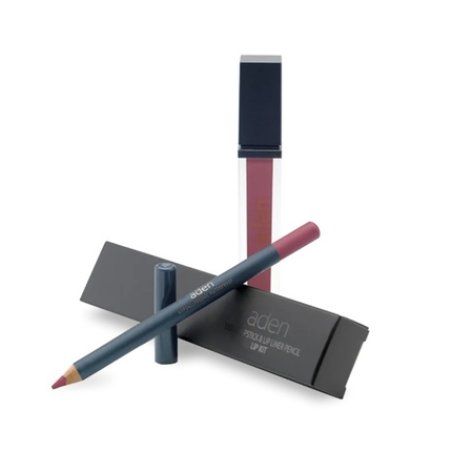 Aden Liquid Lipstick Lipliner Pencil Set 33