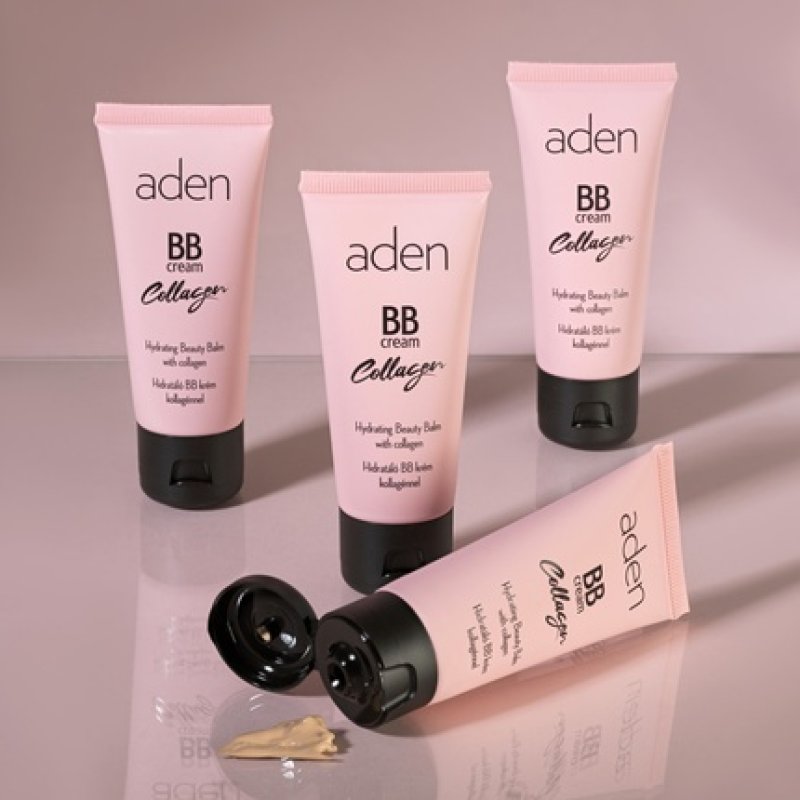 Aden Bb Cream With Collagen 04 Mahogany
