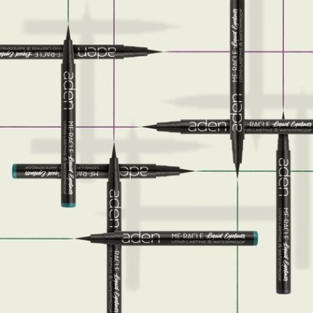 Aden Meracle Liquid Eyeliner 05 Green Perfect For Bold Eye Looks