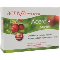 Activa Well Being Acerola Starter Pack MicroGranule Vitamin C 125mg - Helps Improve Energy