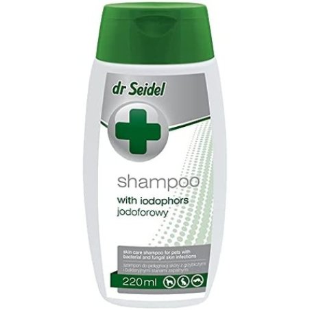 Dr. Seidel Jodofor Shampoo 220ml for Skin Inflammation and Injuries
