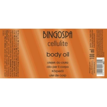 Anti-Cellulite Body Oil for Massage 100ml