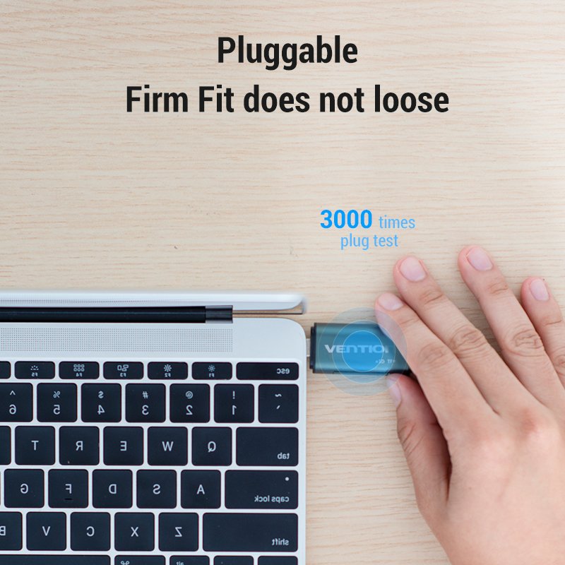 Vention CCHH0 lecteur de carte mémoire USB Type-A/USB Type-C/Micro-USB Gris