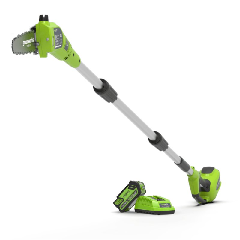 Greenworks 24V pole pruning saw/trimmer G24PSH - 1303307