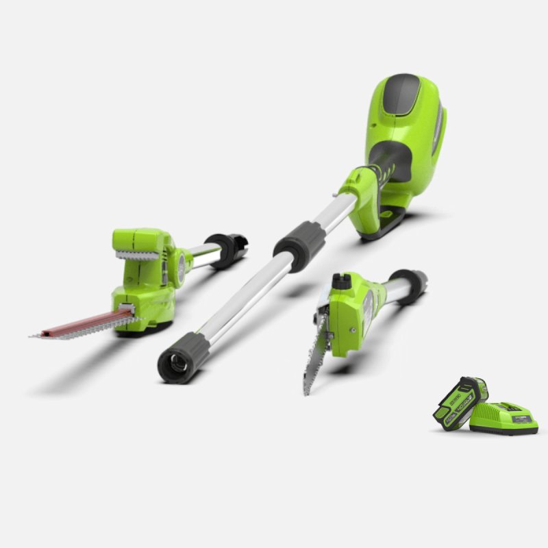 Greenworks 24V pole pruning saw/trimmer G24PSH - 1303307