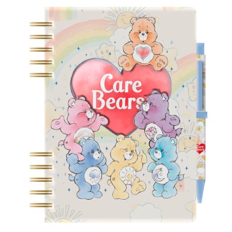 Care Bears A5 notebook pen and stickers