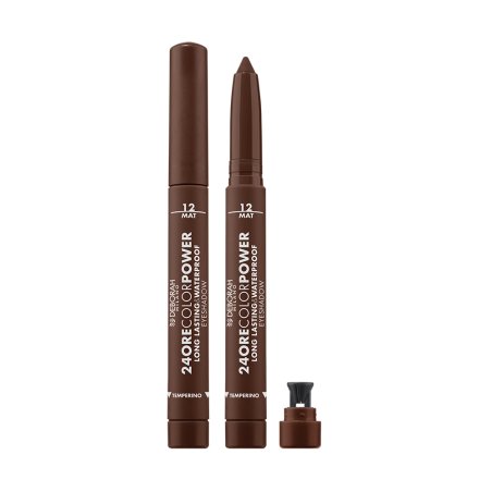Deborah Milano 24 Hour Color Power Waterproof Eyeshadow Stick 12 Brown