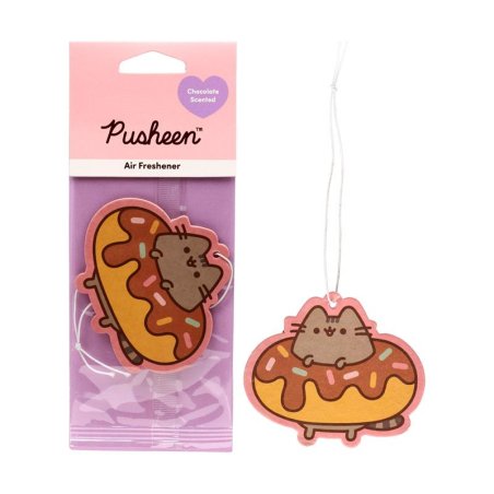 PUSHEEN - Donut - Désodorisant Voiture - Chocolat