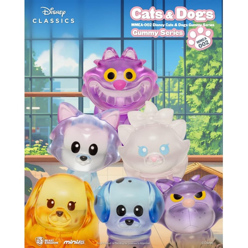 DISNEY - Chiens & Chats Gummy Series - Figurine Blind Box 3.4cm