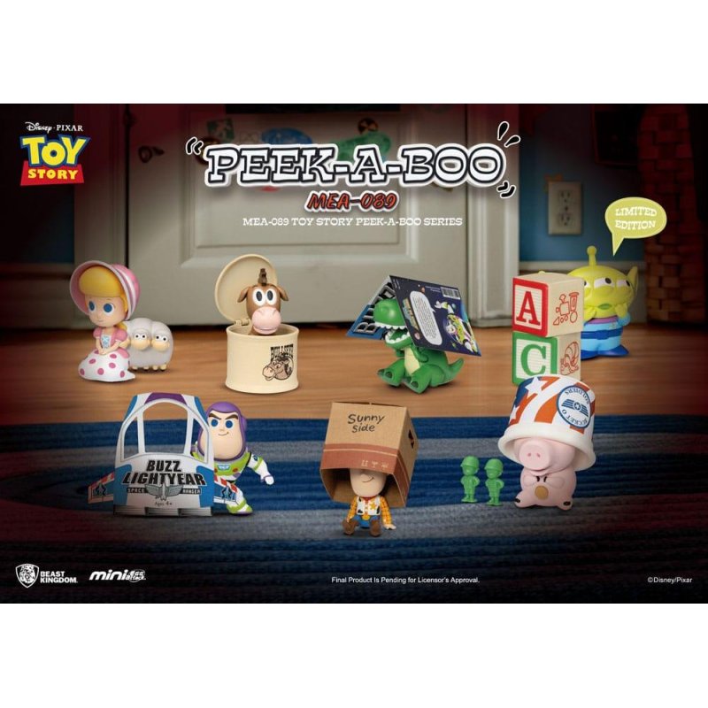 TOY STORY - Peek-a-Boo Series - Set 6 Figurine 8 cm