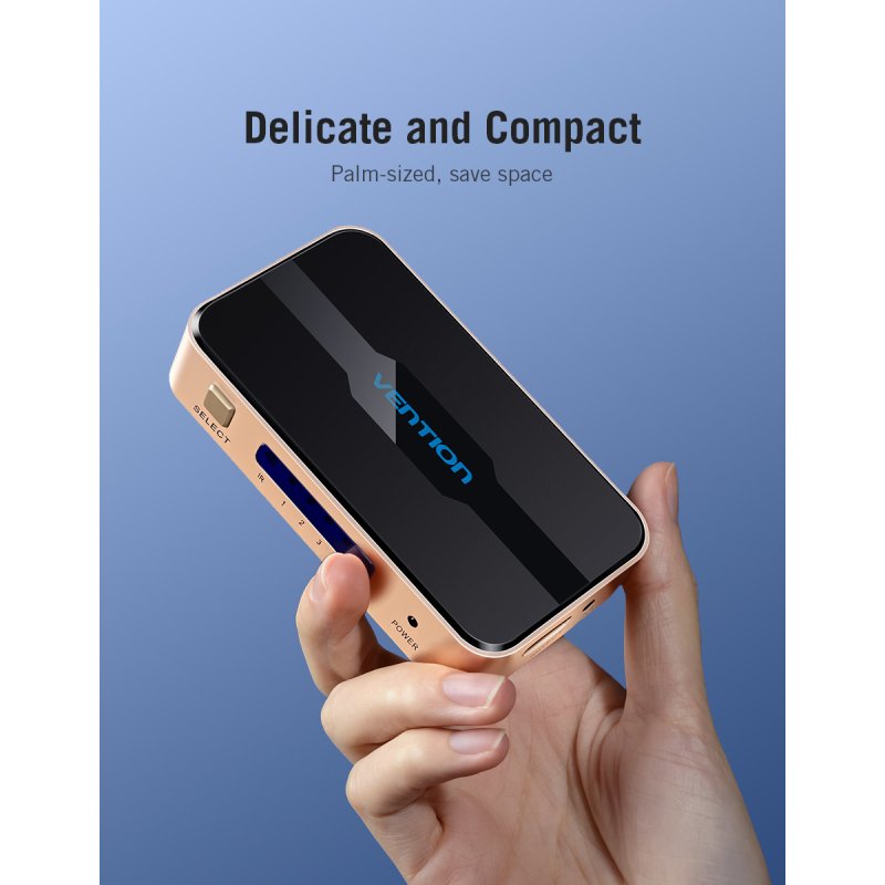 Vention 5 In 1 Out HDMI Switcher Black