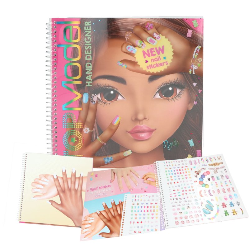 Topmodel - Create Your Hand Design Colouring Book (414000)