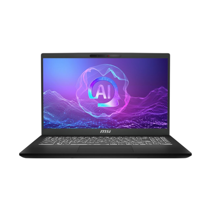 MSI Modern 15 H AI C2HMG-265 - 15,6" FHD Display, Intel Core Ultra 7 255HX, 16GB DDR5 RAM, 512GB SSD, Windows 11 Home