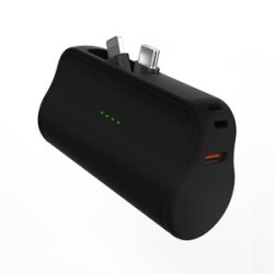 POWERBANK 5000MAH MINI 2EN1 USB-C LIGHTNING 10W NOIR