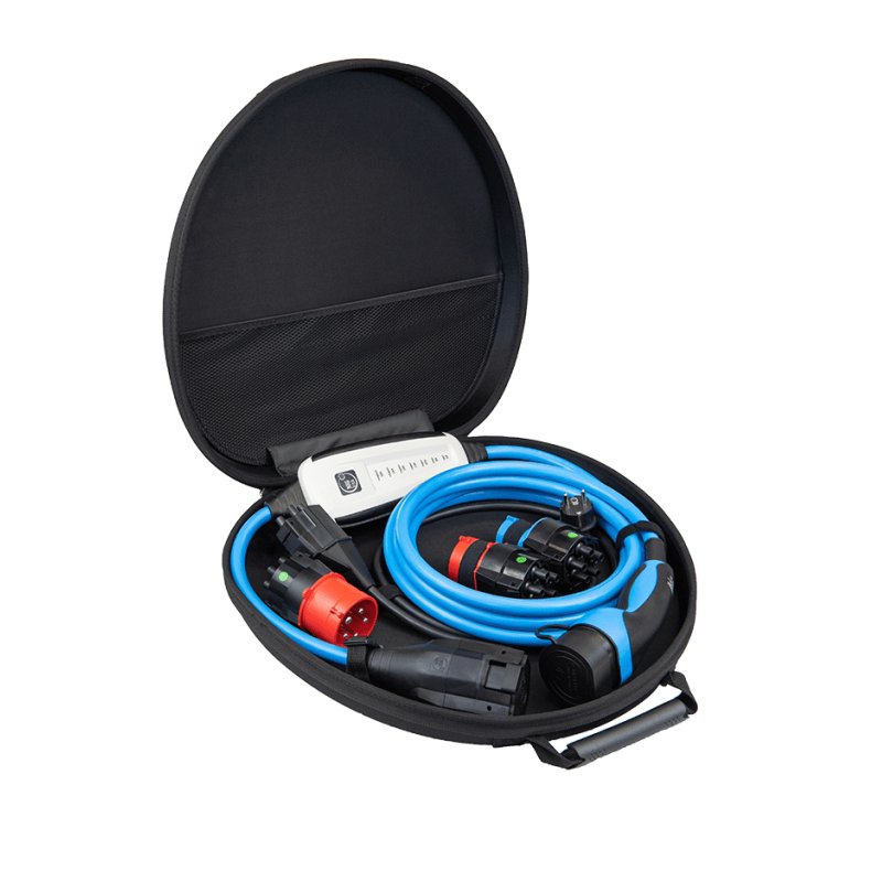 NRGkick 12101061 Chargeur de batterie pour véhicules Noir, Bleu, Rouge