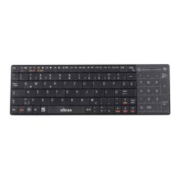 Ultron UMT-BT keyboard Bluetooth QWERTZ German Black