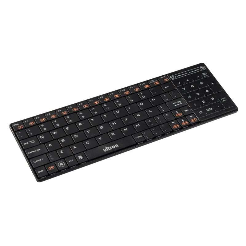 Ultron UMT-BT keyboard Bluetooth QWERTZ German Black