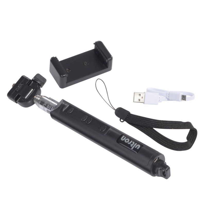 Ultron 149855 bâton support pour selfies Universel Noir, Argent