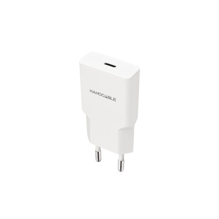 Nanocable 10.10.2021 chargeur d'appareils mobiles Smartphone Blanc Secteur Charge rapide Intérieure