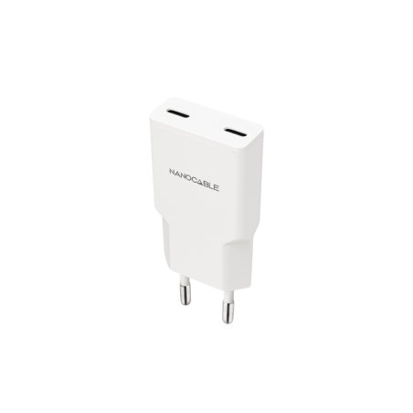 Nanocable 10.10.2026 mobile device charger Smartphone White AC Fast charging Indoor