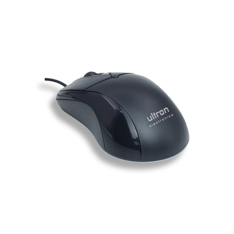 Ultron UMC-200 clavier Souris incluse Universel USB QWERTZ Allemand Noir