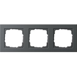 GIRA 021323 Rahmen 3f anthrazit E2 3-fach E2