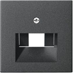 GIRA 027028 Plaque de commutation et obturateur Anthracite