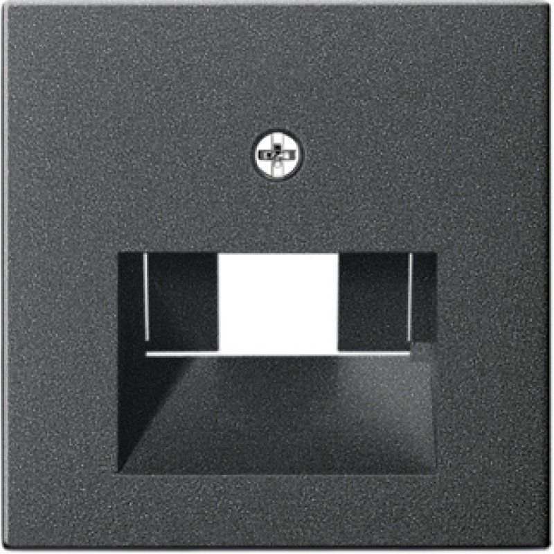 GIRA 027028 Plaque de commutation et obturateur Anthracite