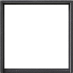 GIRA 028228 Adapterrahmen 50x50 quadr. System 55 anthrazit