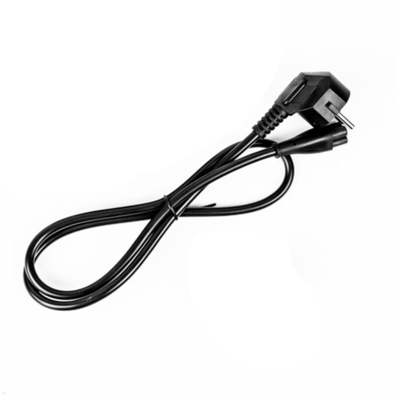 Bachmann 304.1054 câble électrique Noir 1 m Prise d'alimentation type E F IEC C5