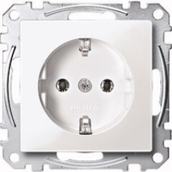 Merten MEG2301-0619 outlet box Type F White