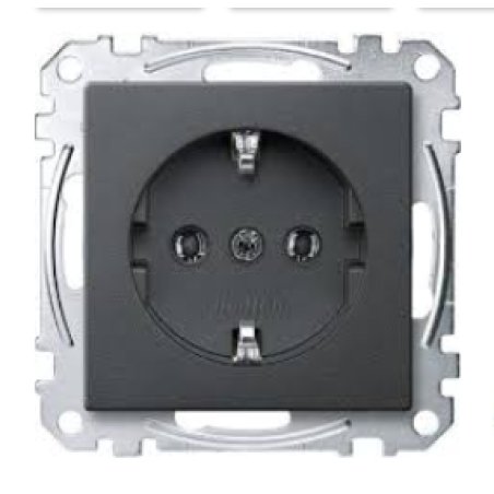 Merten MEG2301-0414 prise de courant Type F Anthracite