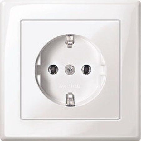 Merten MEG2301-1419 outlet box Type F White