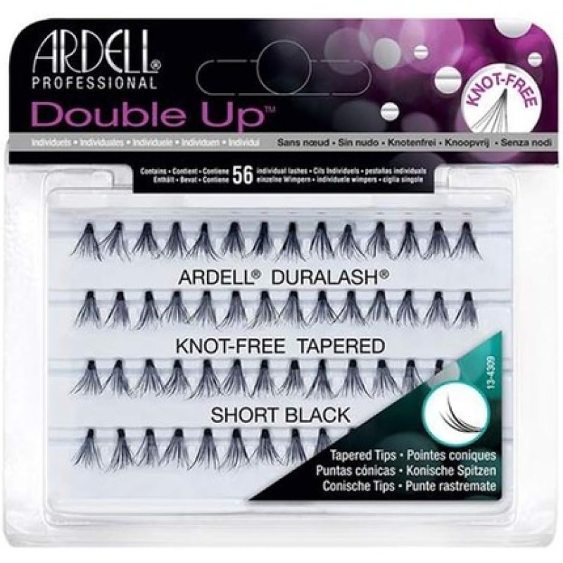 Ardell Soft Touch Short Black Knot Free False Eyelashes