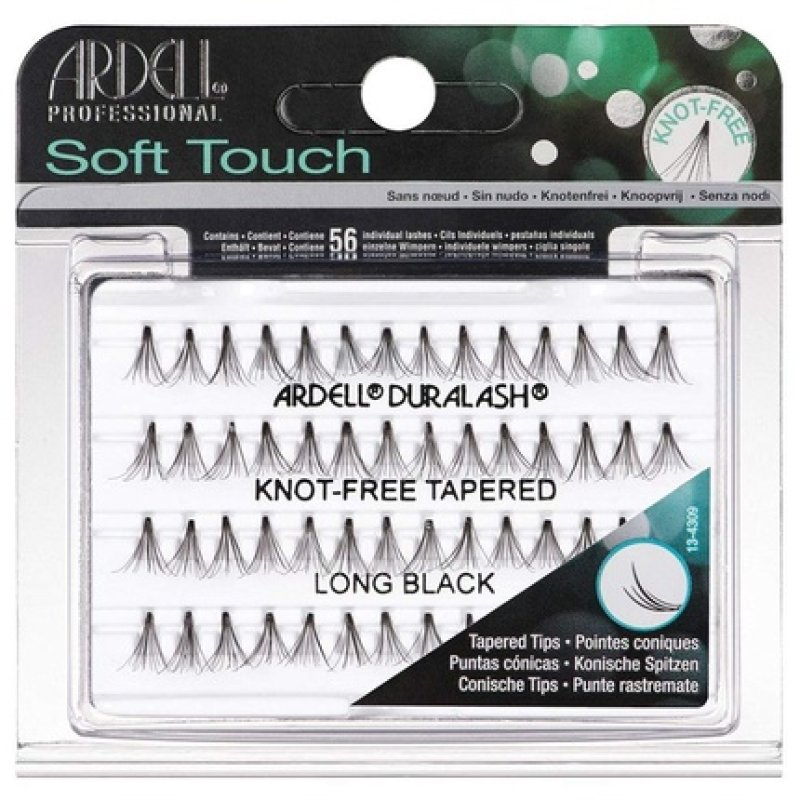 Ardell Duralash Soft Touch Knot-Free Tapered Long Black Eyelashes