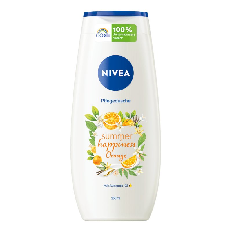 NIVEA Orange & Avocado Oil 250 ml Gel douche Unisexe Corps