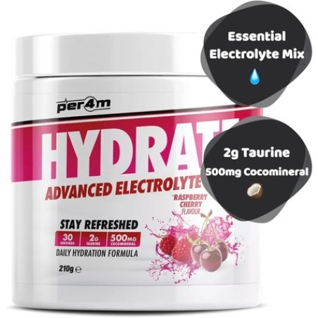 Per4m Hydrate Electrolyte Mix Powder 500mg Cocomineral to Replenish Essentials